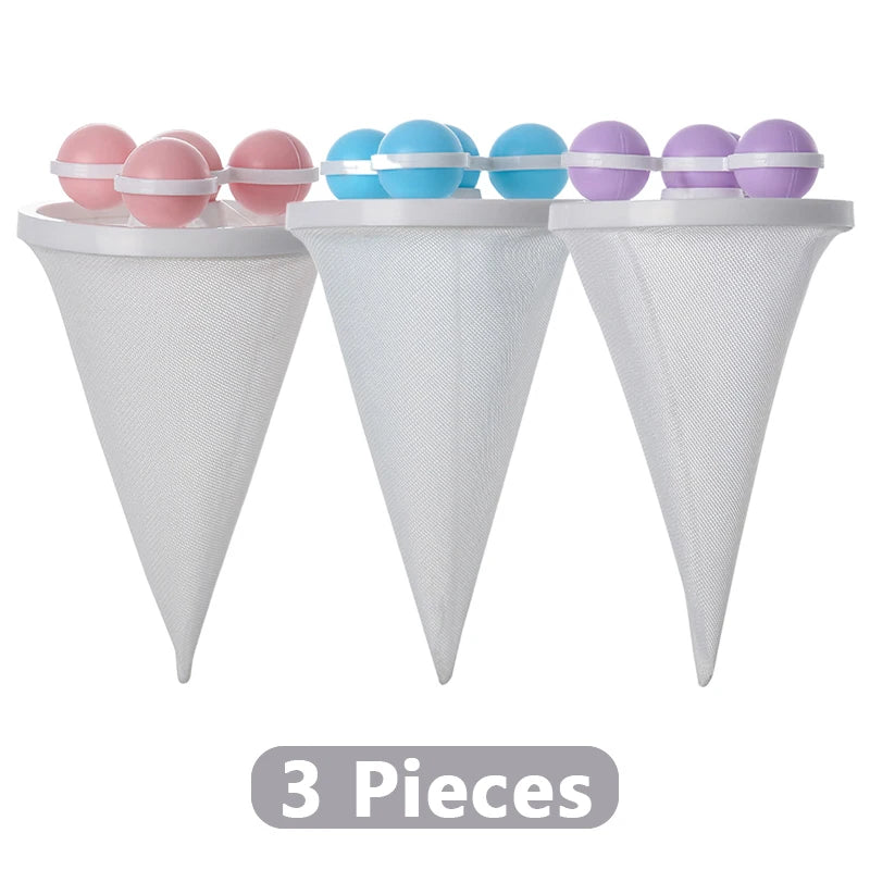 Attrape-Poils Lavable pour Animaux - Boule Flottante