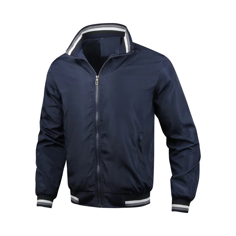 Veste Sportive Zippée Printemps-Été pour Hommes