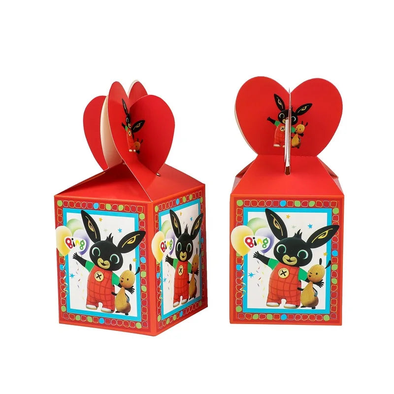 Fête Lapin Rouge et Noir