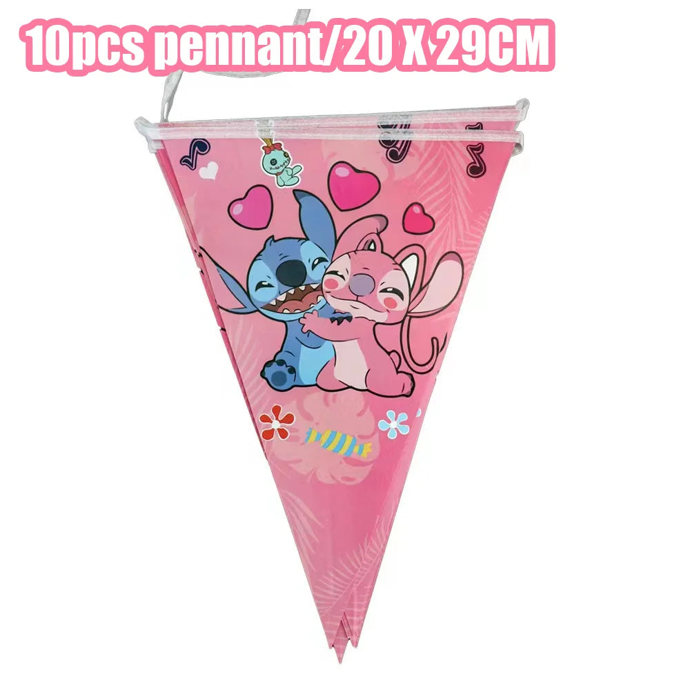 Disney Lilo & Stitch Pink Party Set