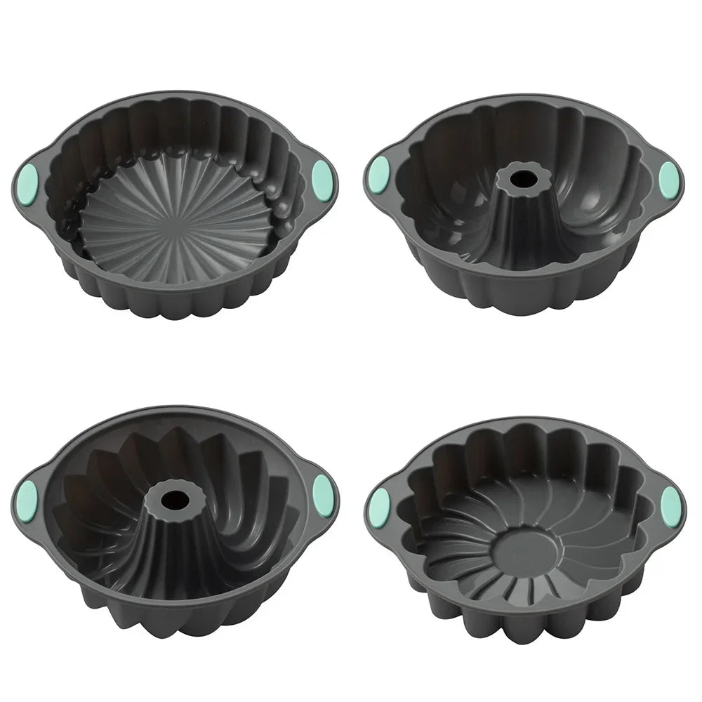 SpiraleSilicone : Moule 3D Antiadhésif Gâteau