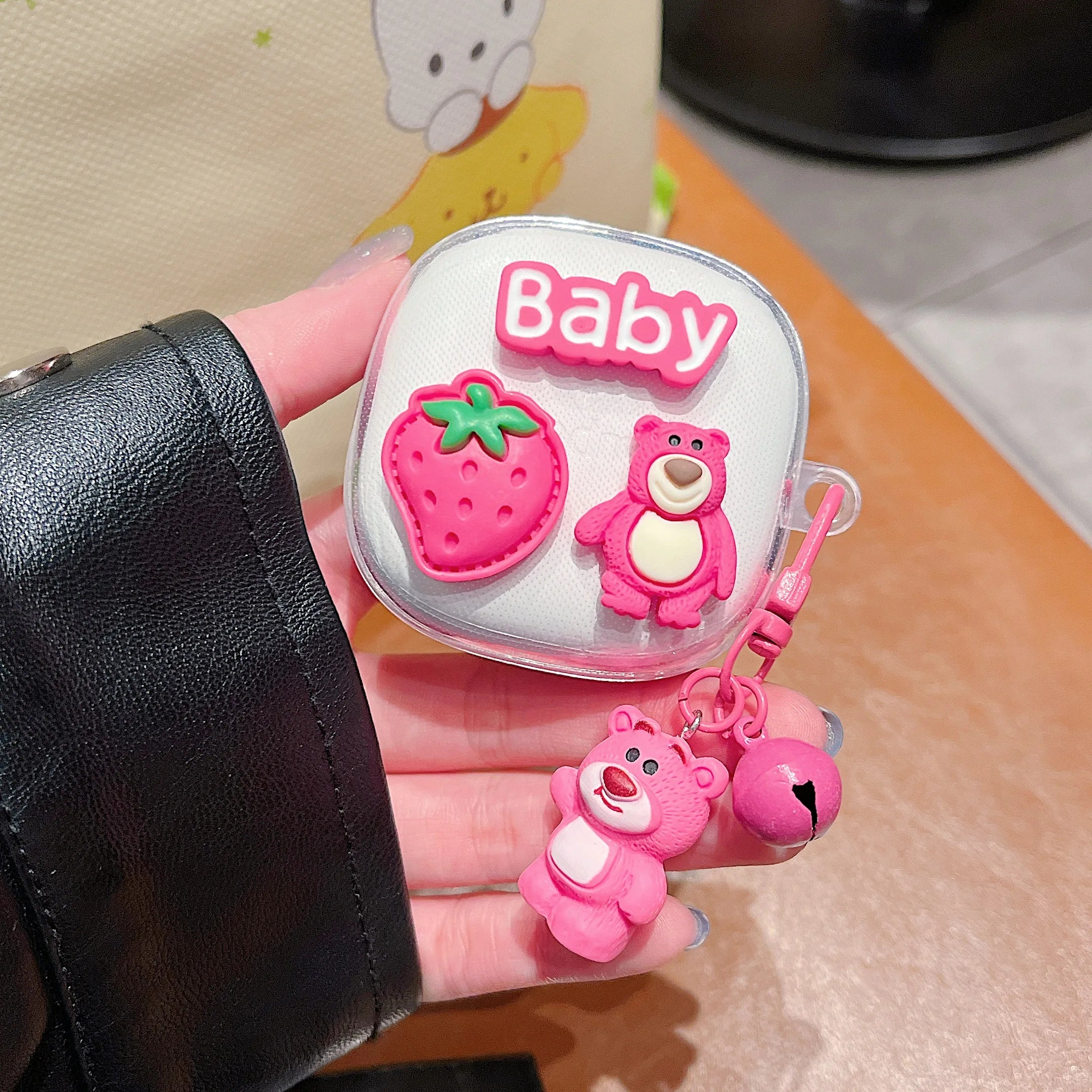 Cartoon Clear Case for Redmi Buds 6 & SE