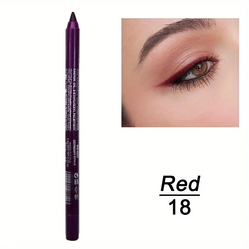 Crayon Eyeliner Brillant et Imperméable Multicolore
