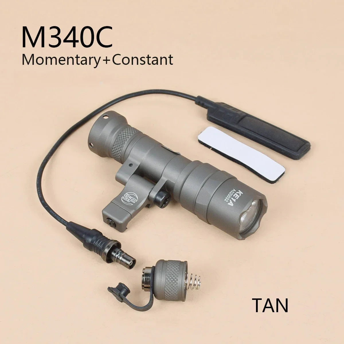 Surefire Éclat - Lampe Airsoft LED avec Rail Picatinny