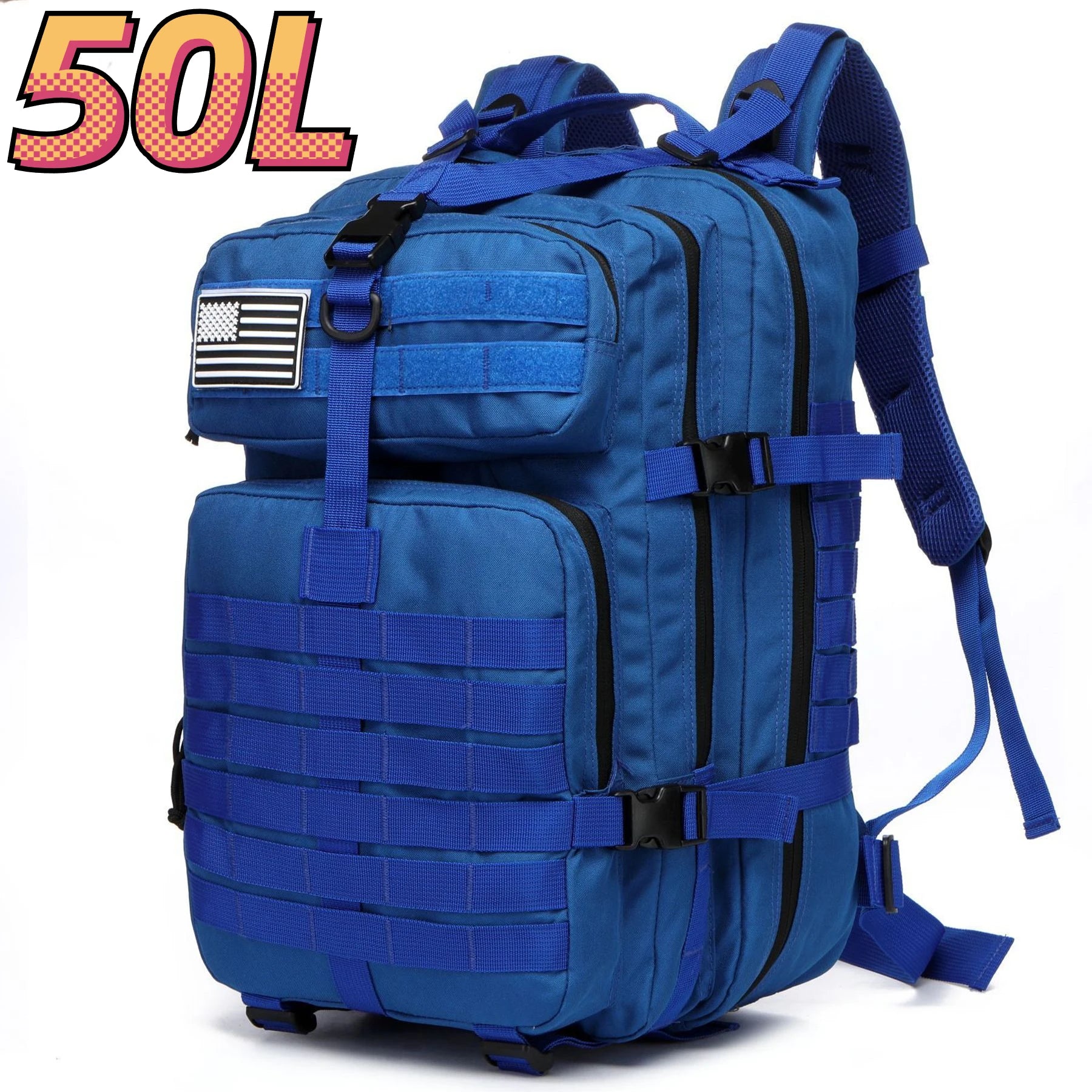 Sac à Dos Tactique Thuram 25/50L - Imperméable & Résistant