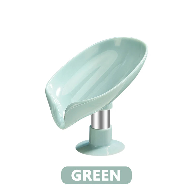 Leafy Soap Holder: Stylish Drainage Solution