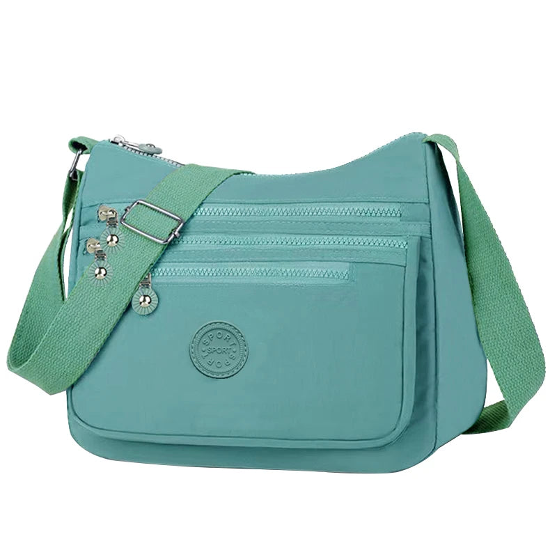 Sac Bandoulière Nylon Unisexe Chic et Décontracté