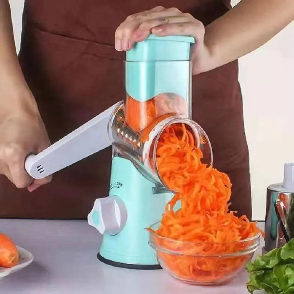VeggieMaster: Multifunctional Drum Slicer & Shredder