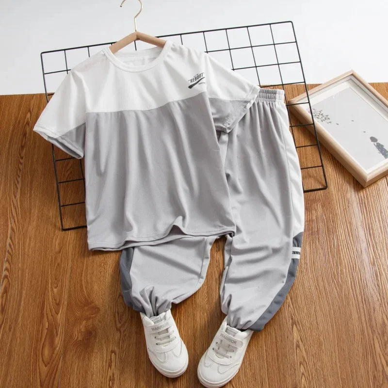 Ensemble Sportif Enfant - Maille Respirante Colorée