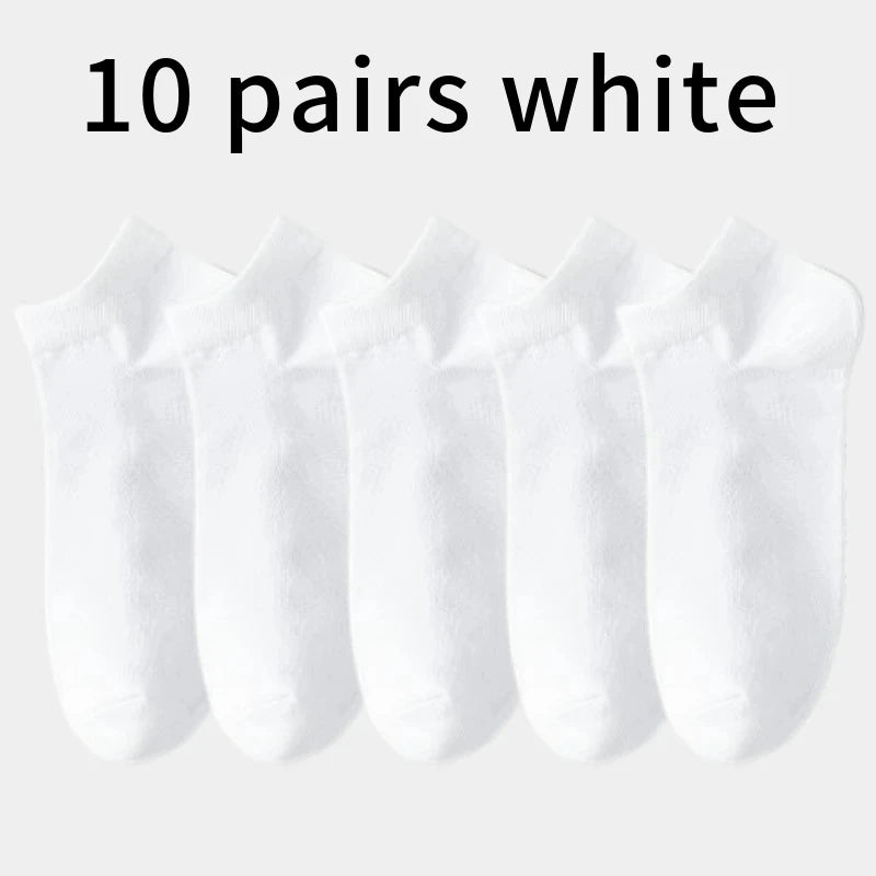 Chaussettes Confort Coton Homme - Pack Été 10 Paires