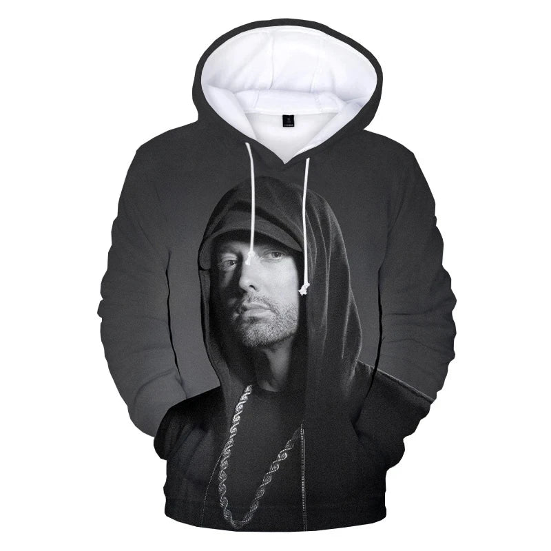 Hoodie 3D Hip Hop Élite
