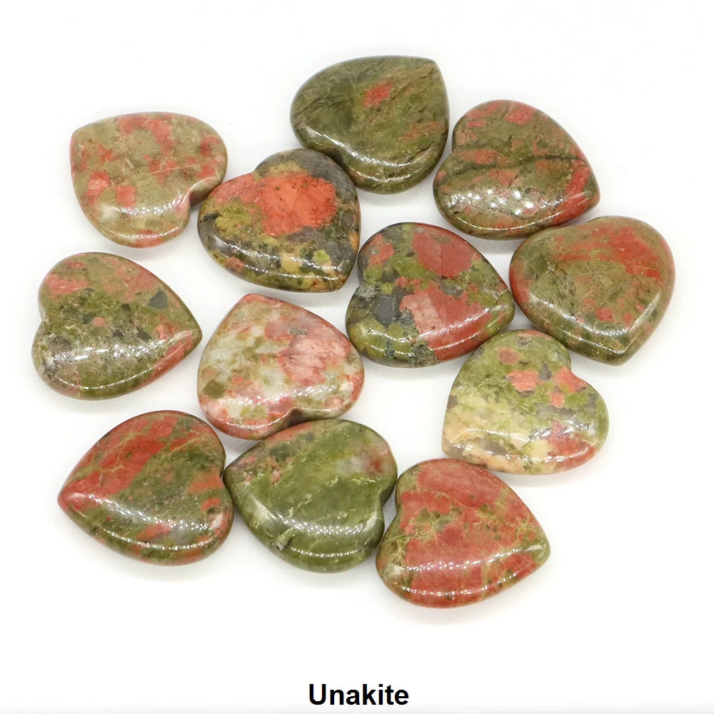 Cœur de Quartz Améthyste 20mm