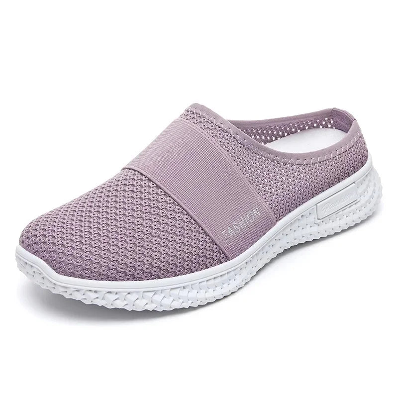 Breezy Slip-On Flats: Stylish Summer Comfort for Her