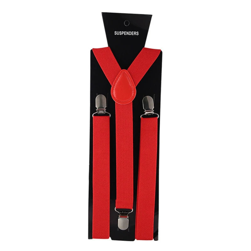Bretelles Élégantes Unisexes en Polyester