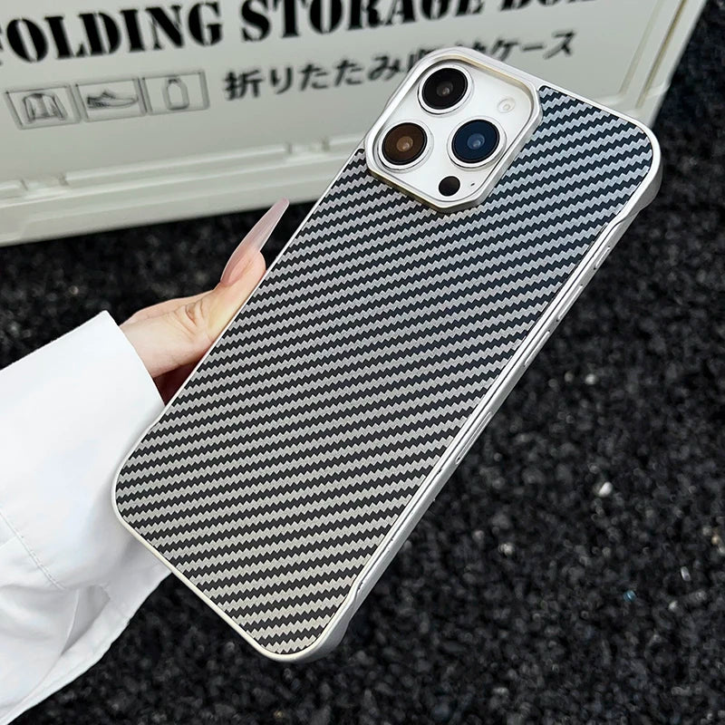 Carbon Luxe Case: Sleek iPhone Protection & Heat Dissipation