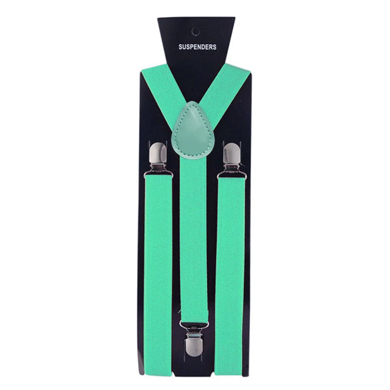 Bretelles Élégantes Unisexes en Polyester