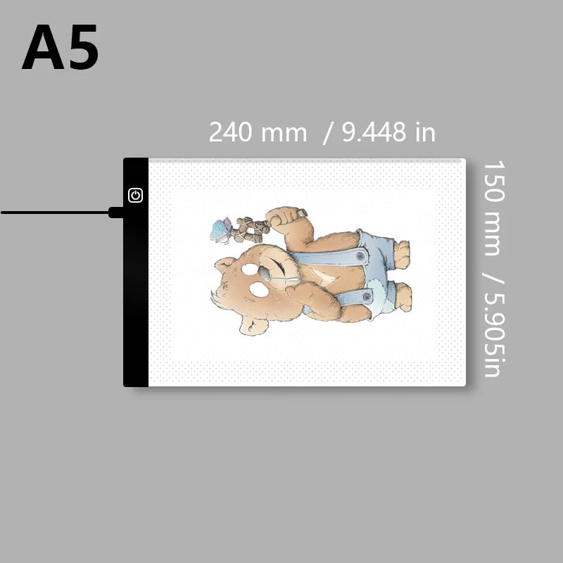 LED Art Tracer Pad - Transparent Drawing Tool