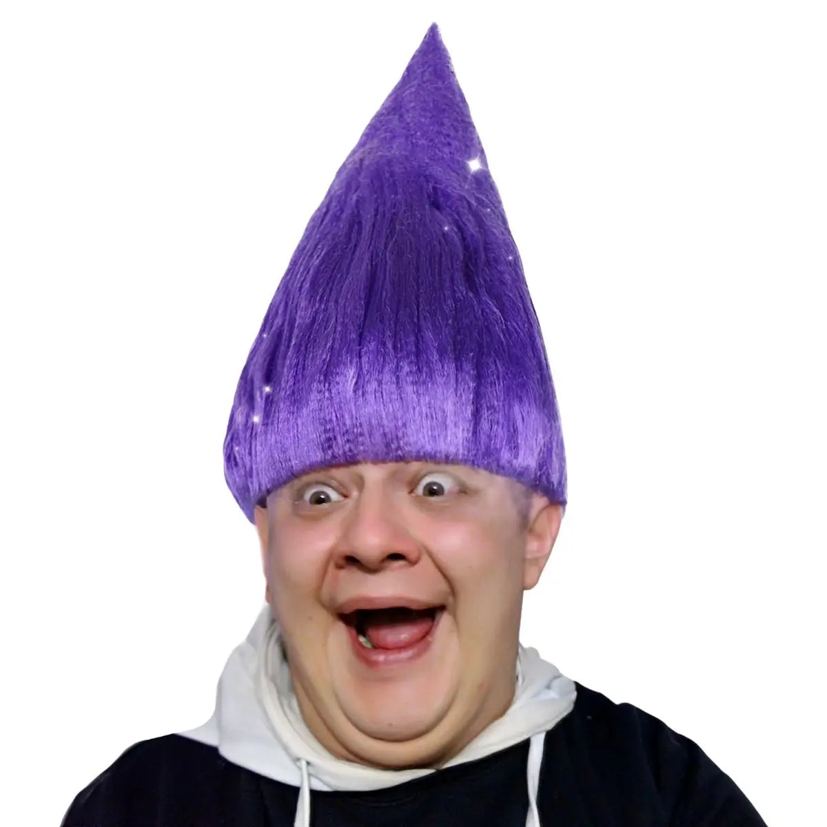 Violet Fun Spike Wig for Cosplay & Parties