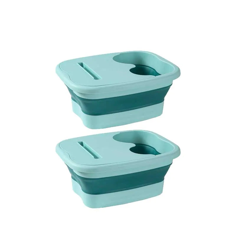 Seau Pliable de Bain pour Pieds Massage Santé