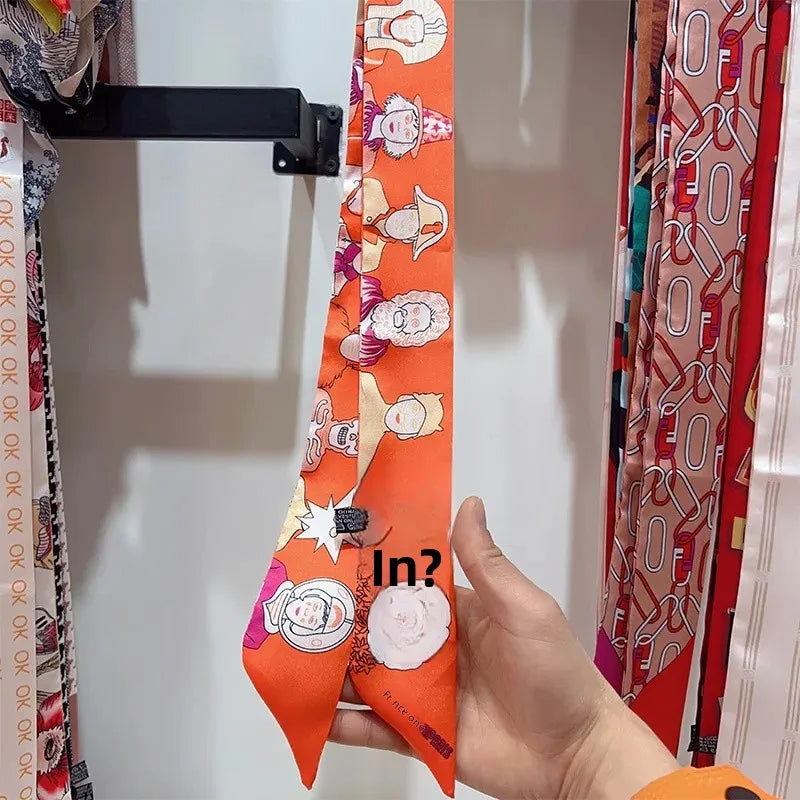 Poignée Élégante en Soie