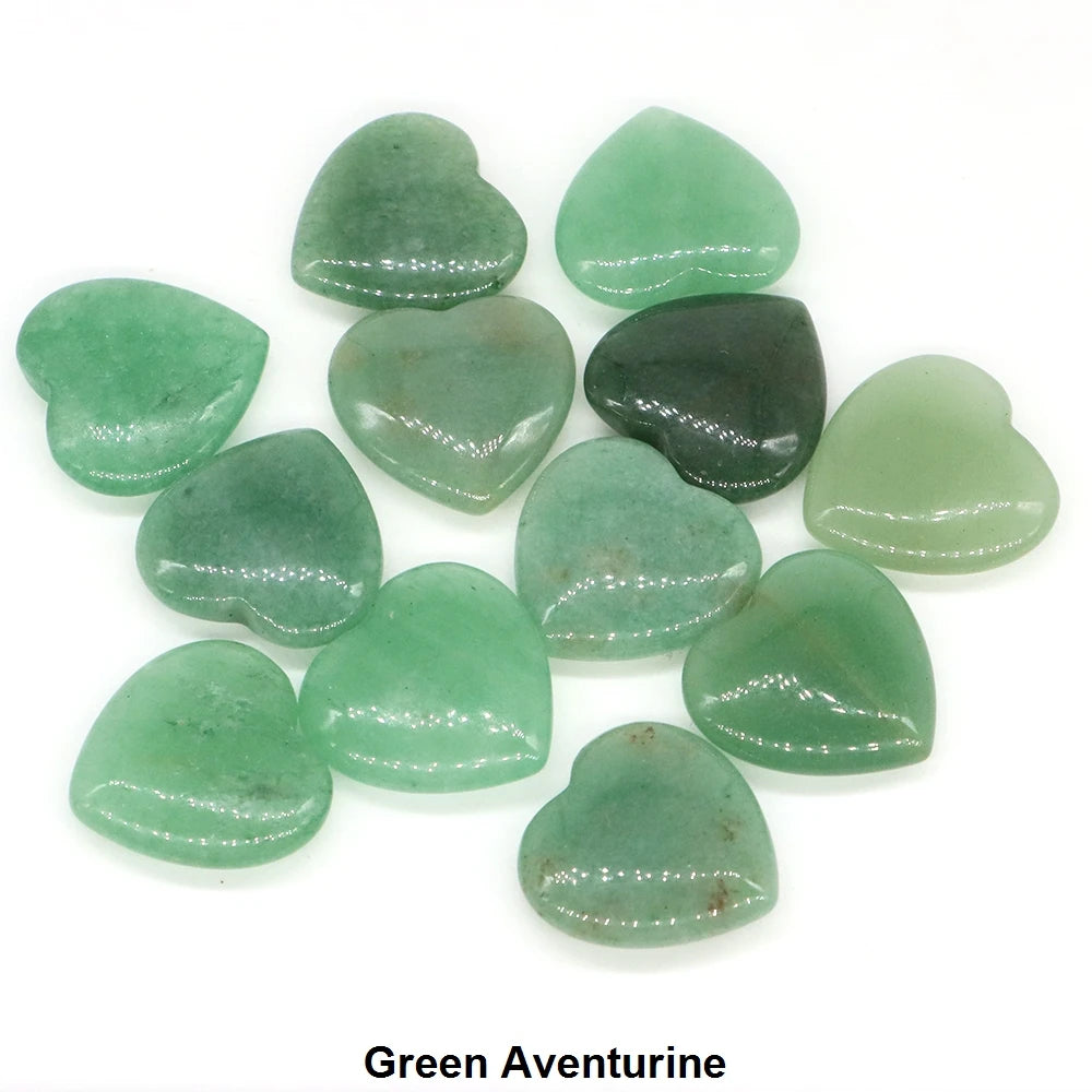 Cœur de Quartz Améthyste 20mm