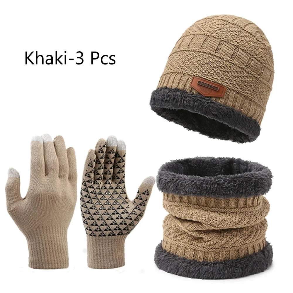Ensemble Hiver Chic : Écharpe, Gants & Bonnet Tactile