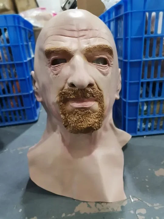 Masque Silicone Moustache Halloween