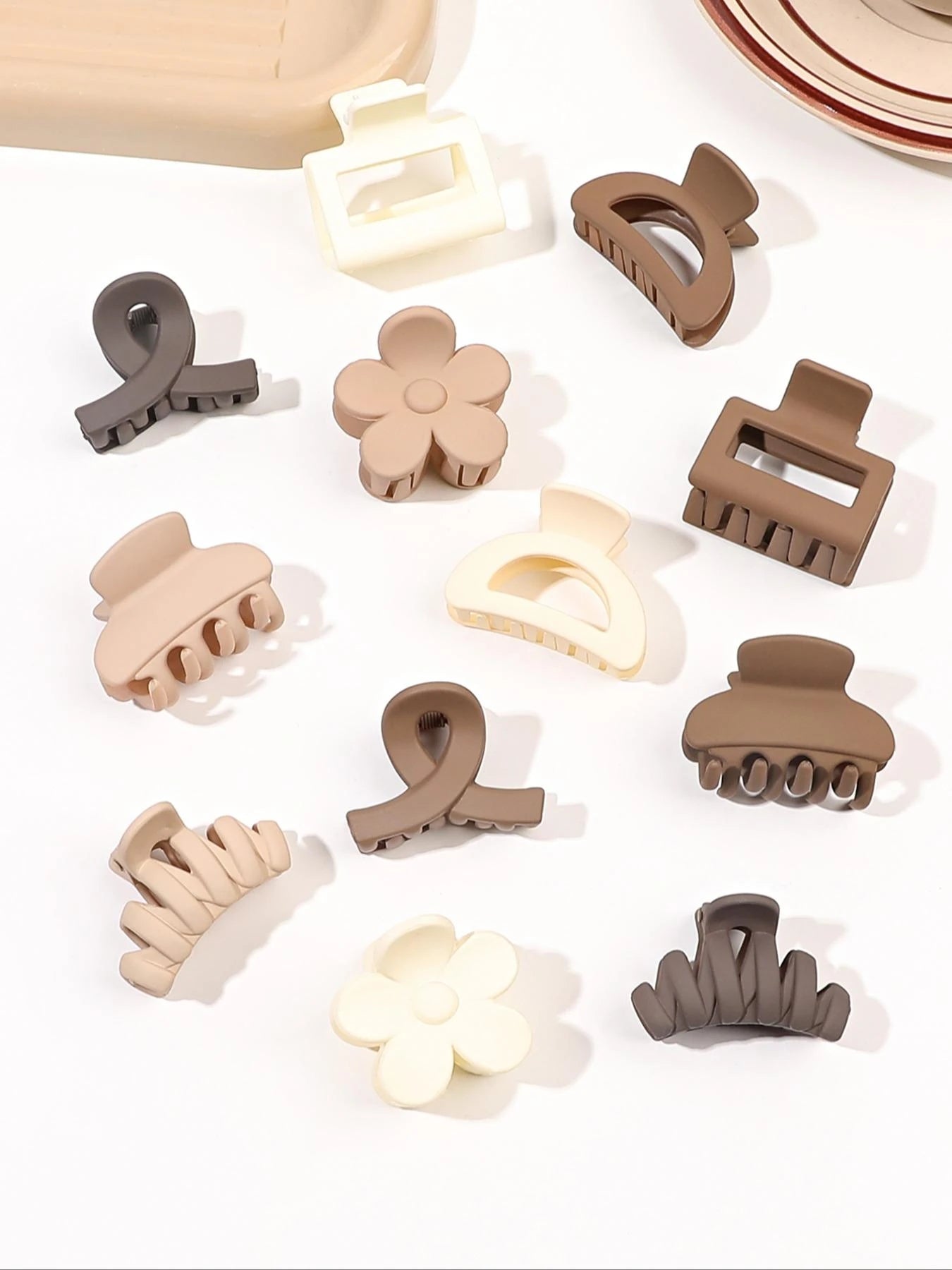 Pinces Fleurs Élégantes - 5pcs