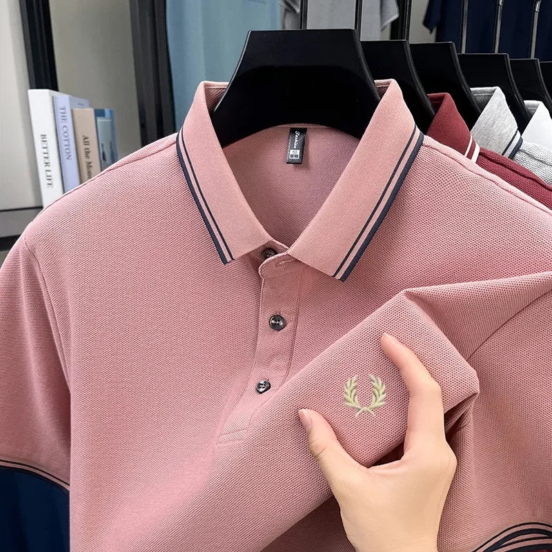 Polo Élégant en Coton pour Hommes - Confort Chic