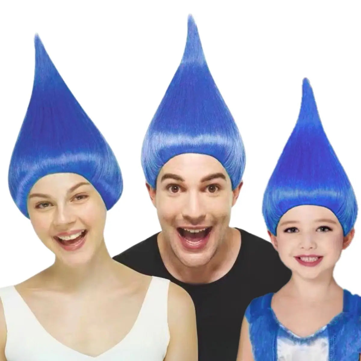 Violet Fun Spike Wig for Cosplay & Parties