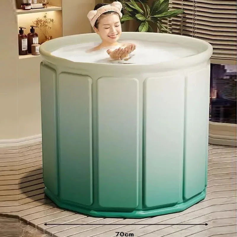 Baignoire Éco-Pliable: Compacte & Durable pour Tous