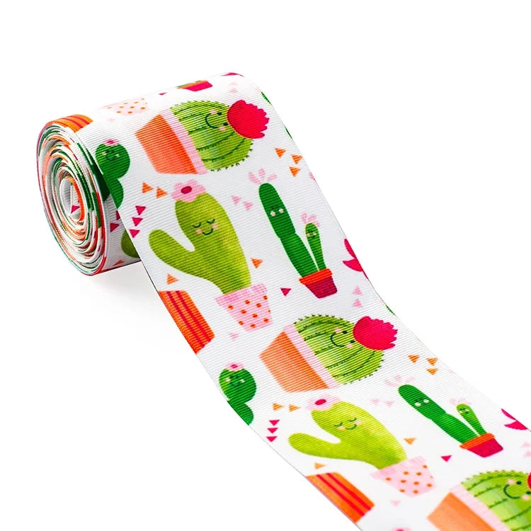 Rubans Fleurs Mexicaines 5 Yards - DIY Bows 25-75mm