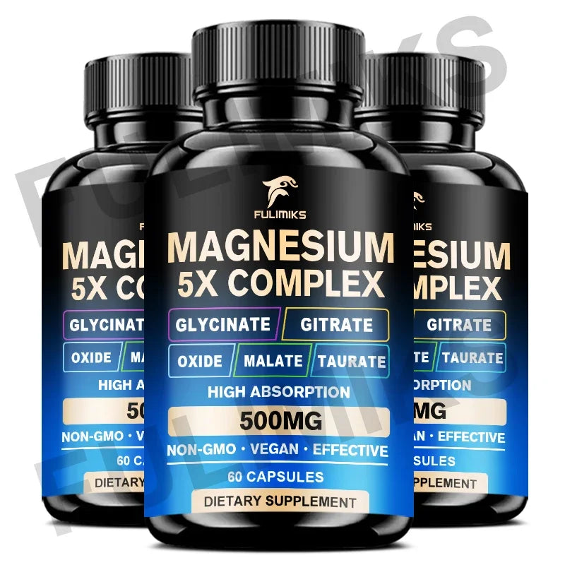 Magnésium 5 en 1 - Vitalité et Sérénité