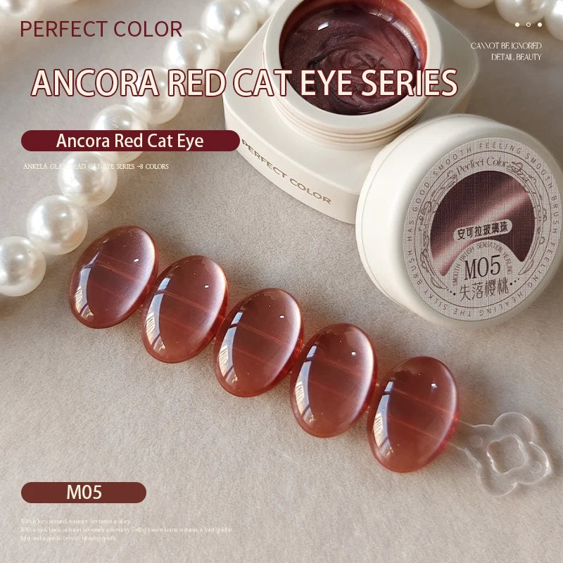 Gel Vernis Magnétique Rouge Ancora 5ml