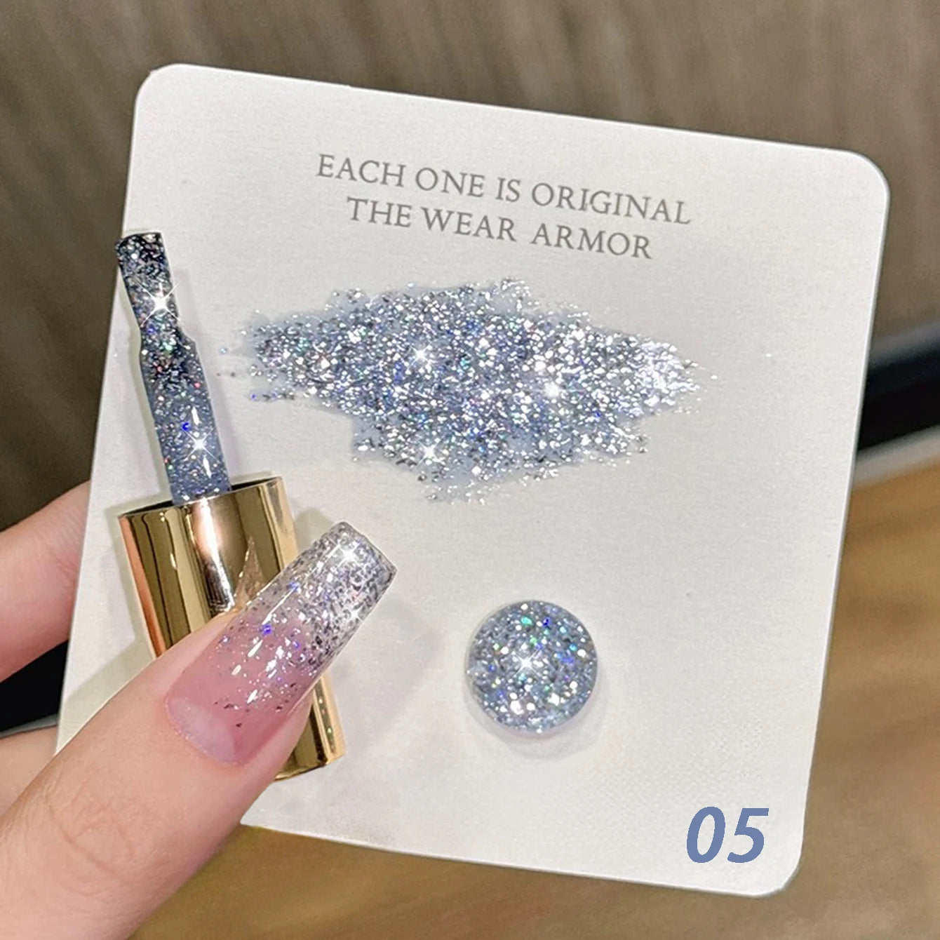 Vernis Gel Paillettes Mariage 12ml