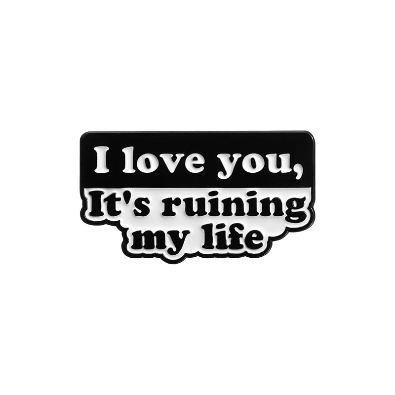 Broche Rock Swift : Bijou Émail Métal pour Fans Passionnés