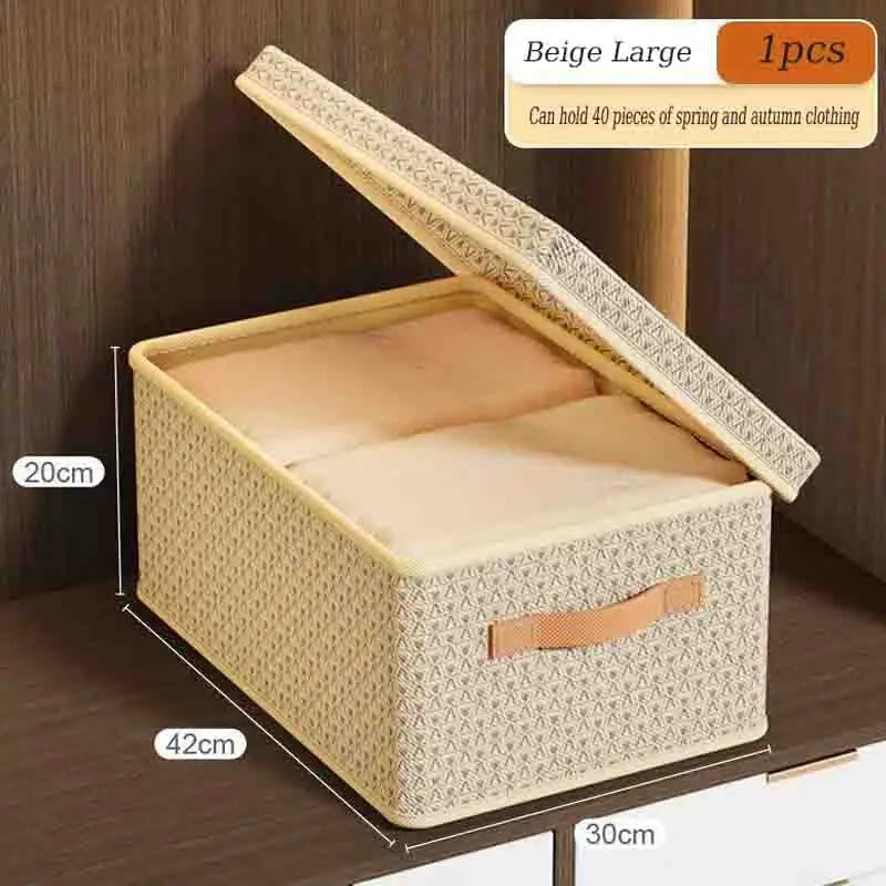 StorEase: Versatile Fabric Organizer Box