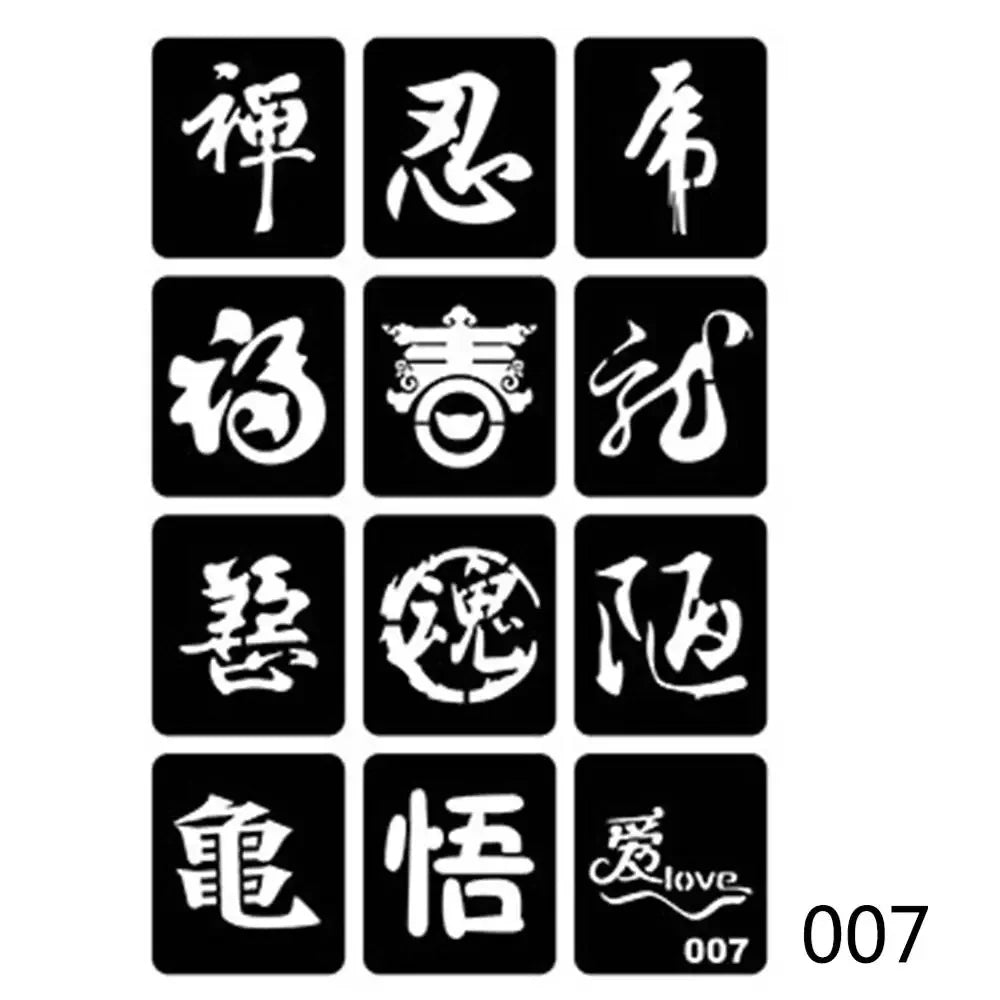 Tatouages Éphémères Henné Glam