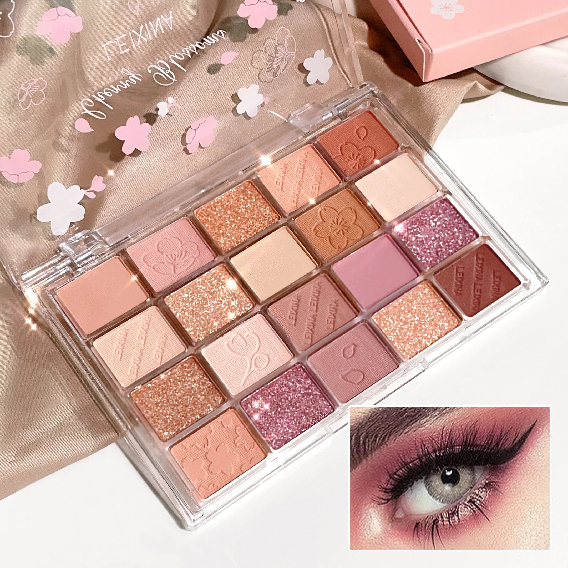 Glamour 20-Color Eye Shadow Palette