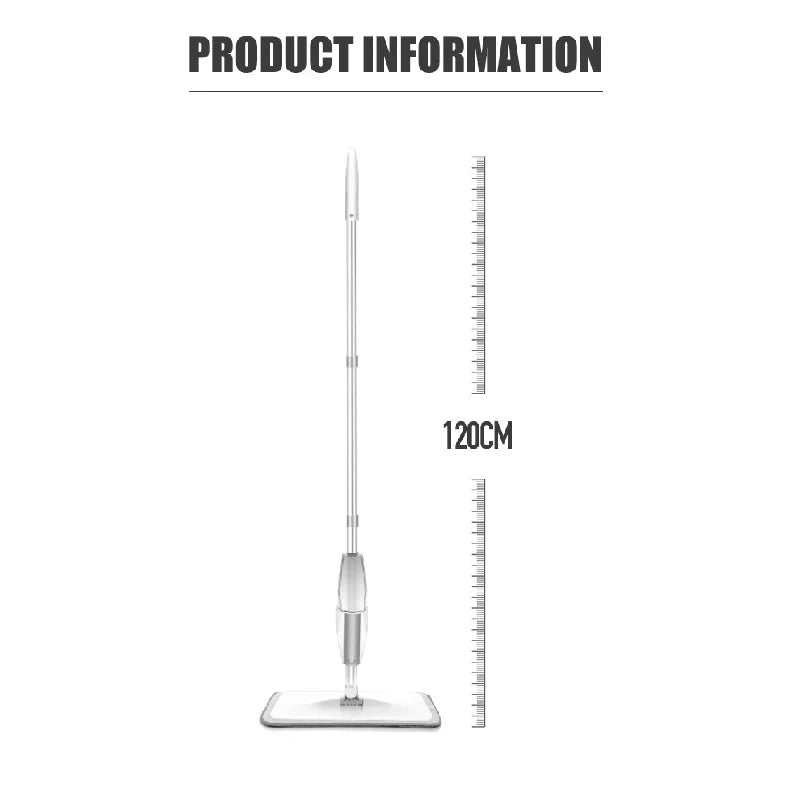 Magic Mop Set: Eco-Friendly Microfiber Cleaning Kit