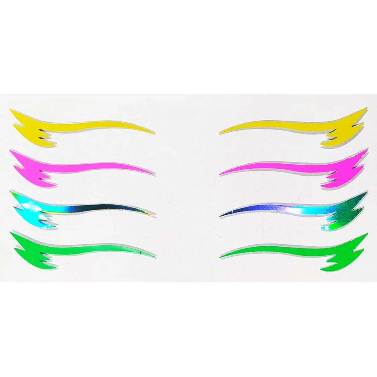 Autocollants Glamour pour Double Paupière Étincelants