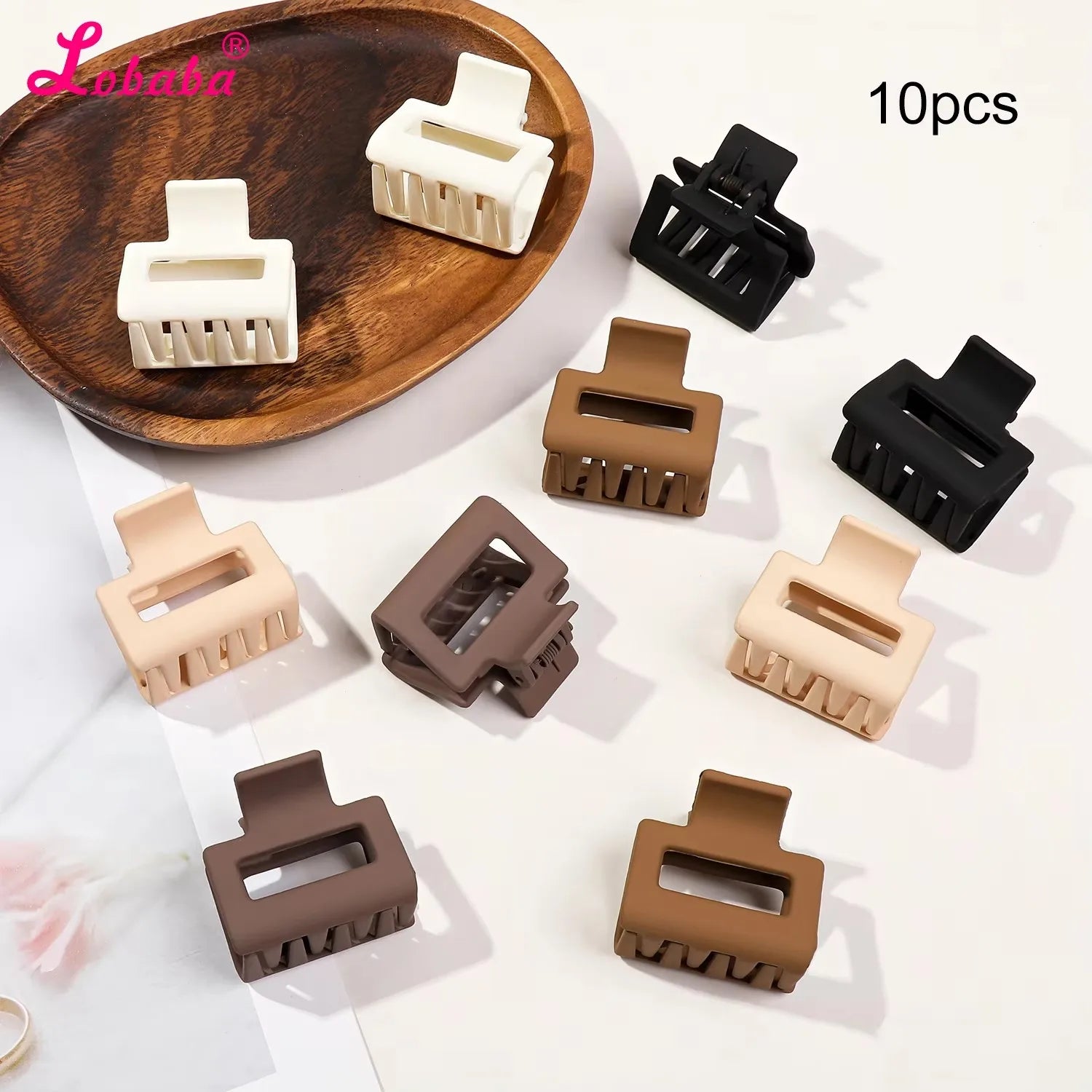 Pinces Fleurs Élégantes - 5pcs