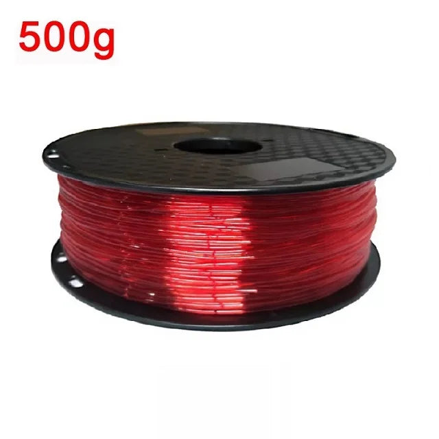 Filament TPU Flexible 1.75mm Turquoise Transparent 1kg