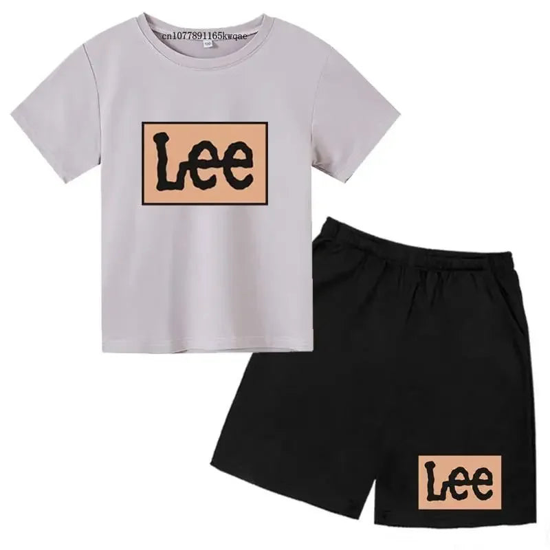 Été Enfant Style Décontracté - Ensemble 2pcs Mixte