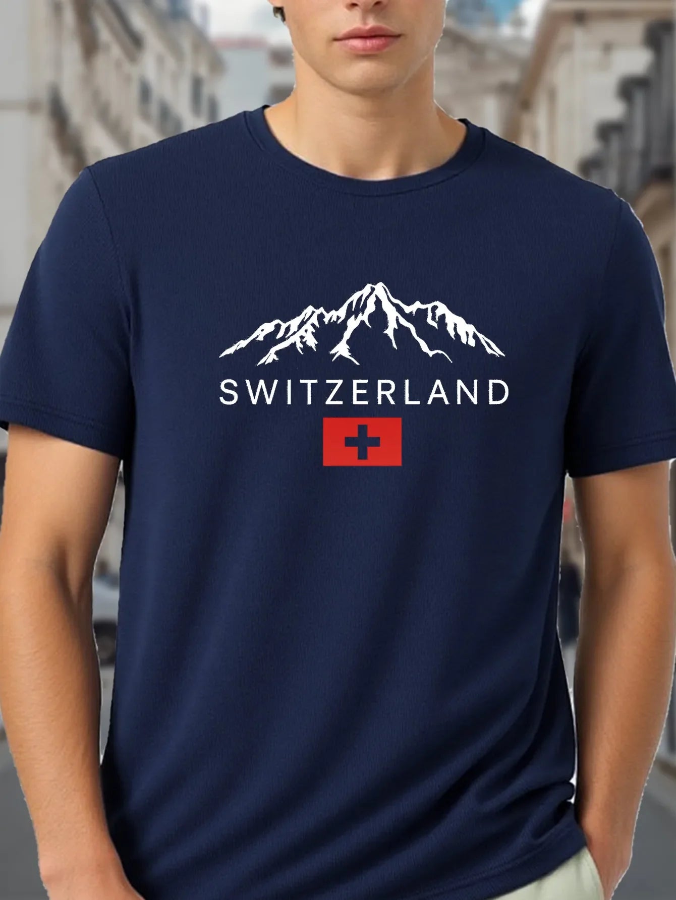 T-shirt été homme streetwear respirant