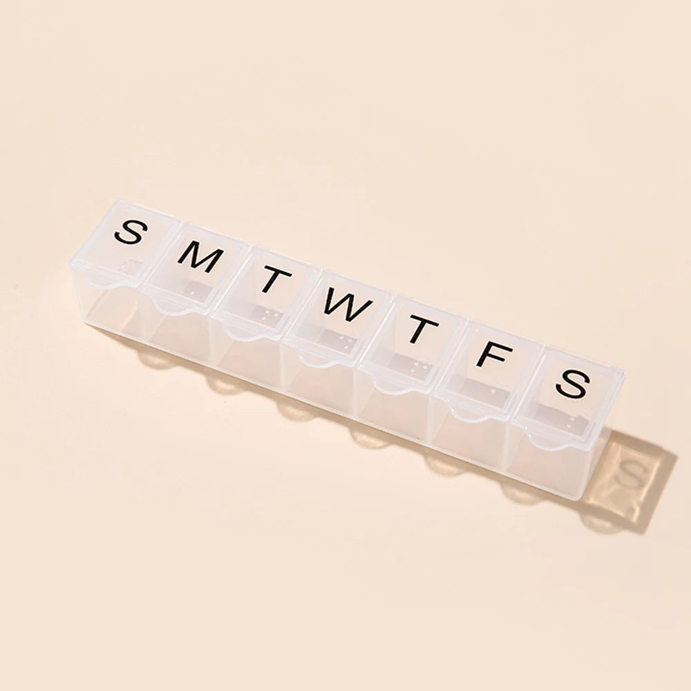 Pilulier Hebdo Pratique - 7 Compartiments