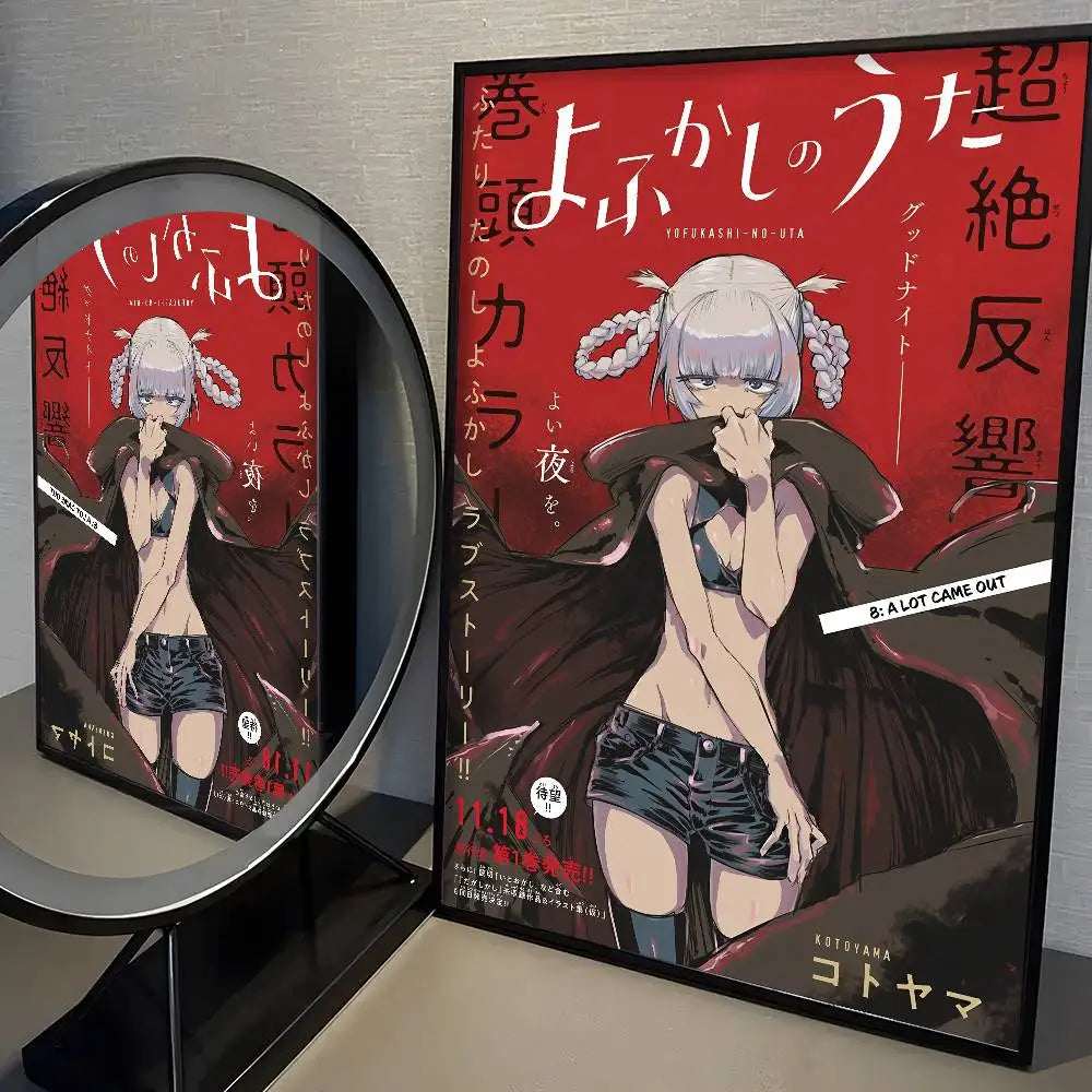 Affiche Anime Nazuna - Décor Moderne Éclatant