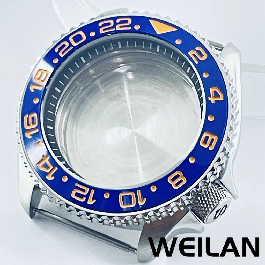 Boîtier Plongée 42mm NH35 Acier Inoxydable Argent