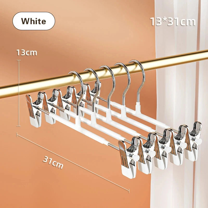 Cintre Métal Ventilé avec Clips Réglables