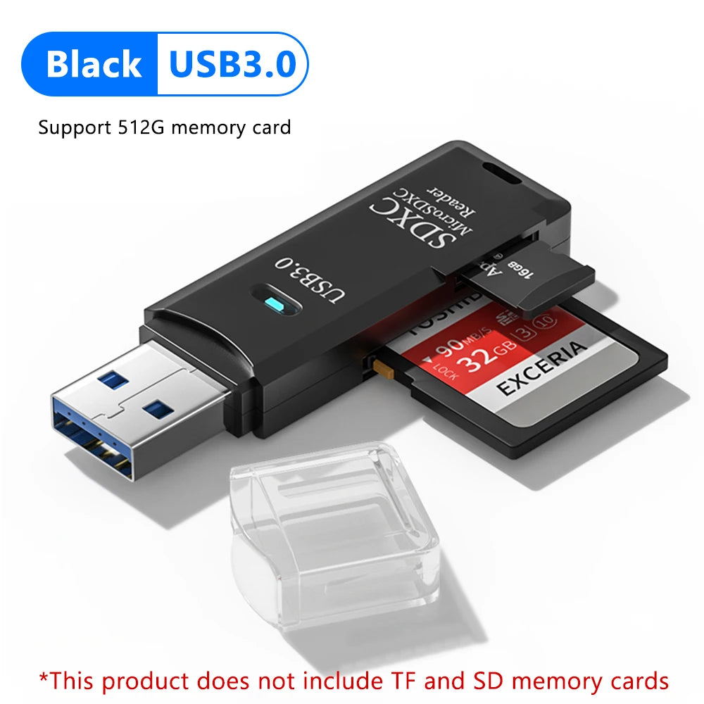 Lecteur Micro SD USB 3.0 2 en 1